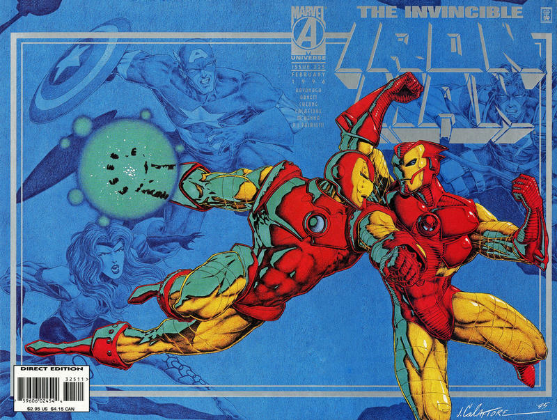 Iron Man #325 [Direct Edition]-Very Fine