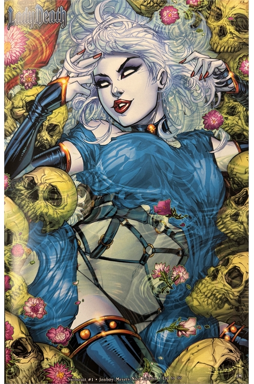 Lady Death: Swimsuit Volume 3 #1 Jonboy Meyers Nice Edition Limited To 50