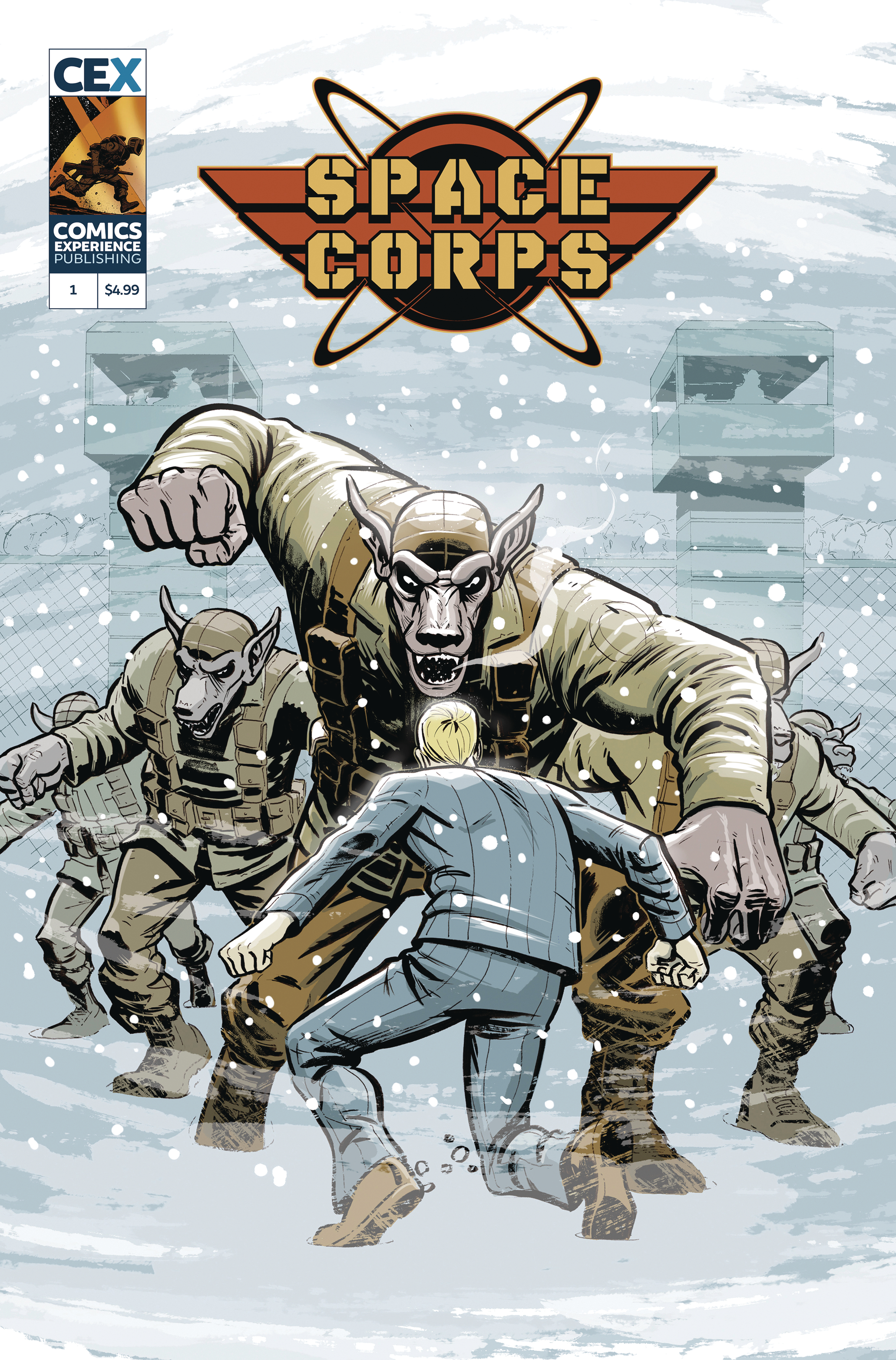 Space Corps #1 Cover A Beck (Mature) (Of 3)