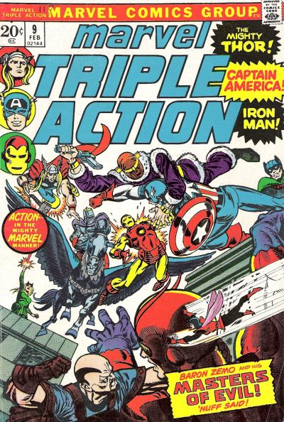 Marvel Triple Action #9-Fine (5.5 – 7)