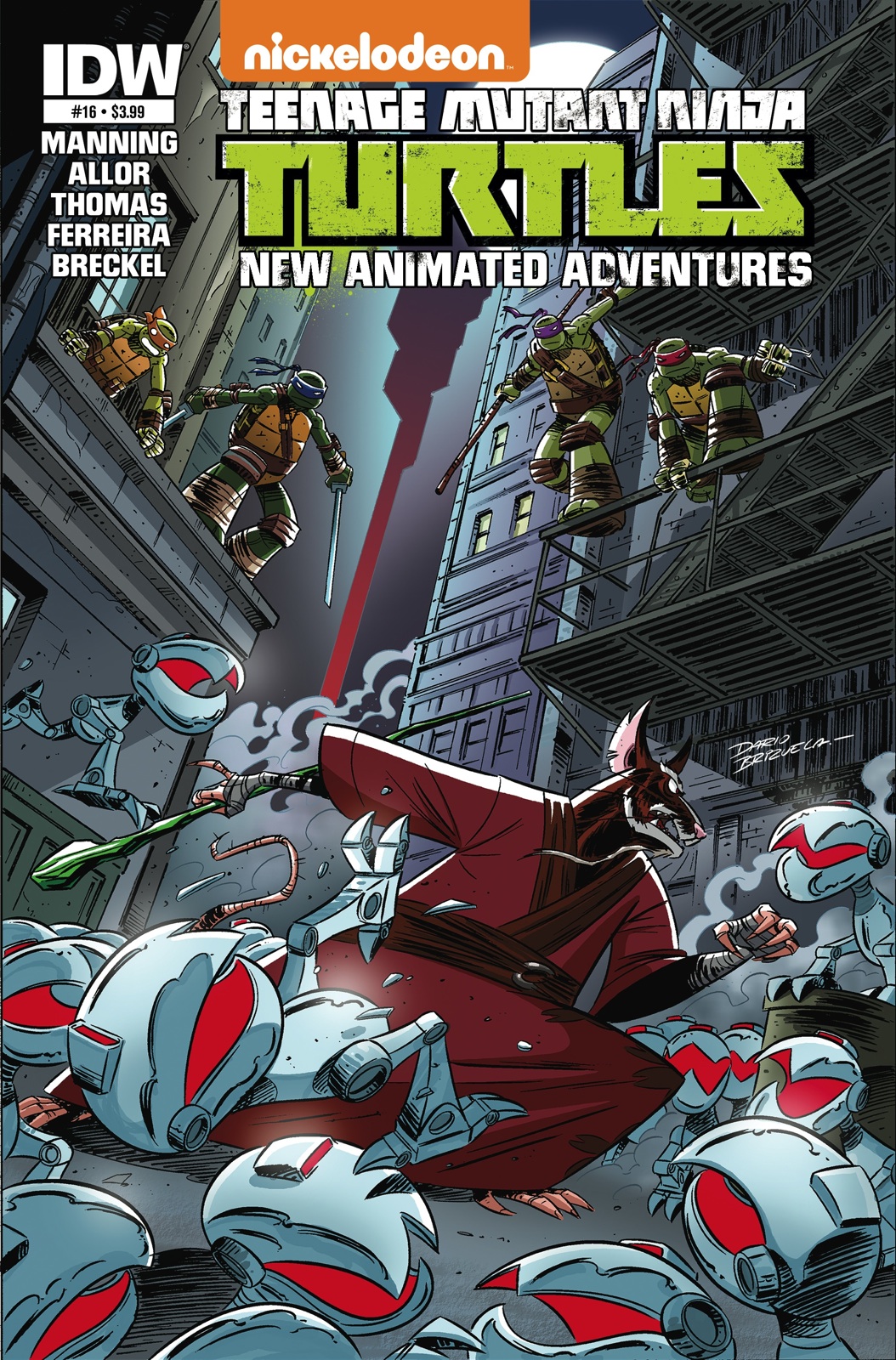 Teenage Mutant Ninja Turtles New Animated Adventures #16