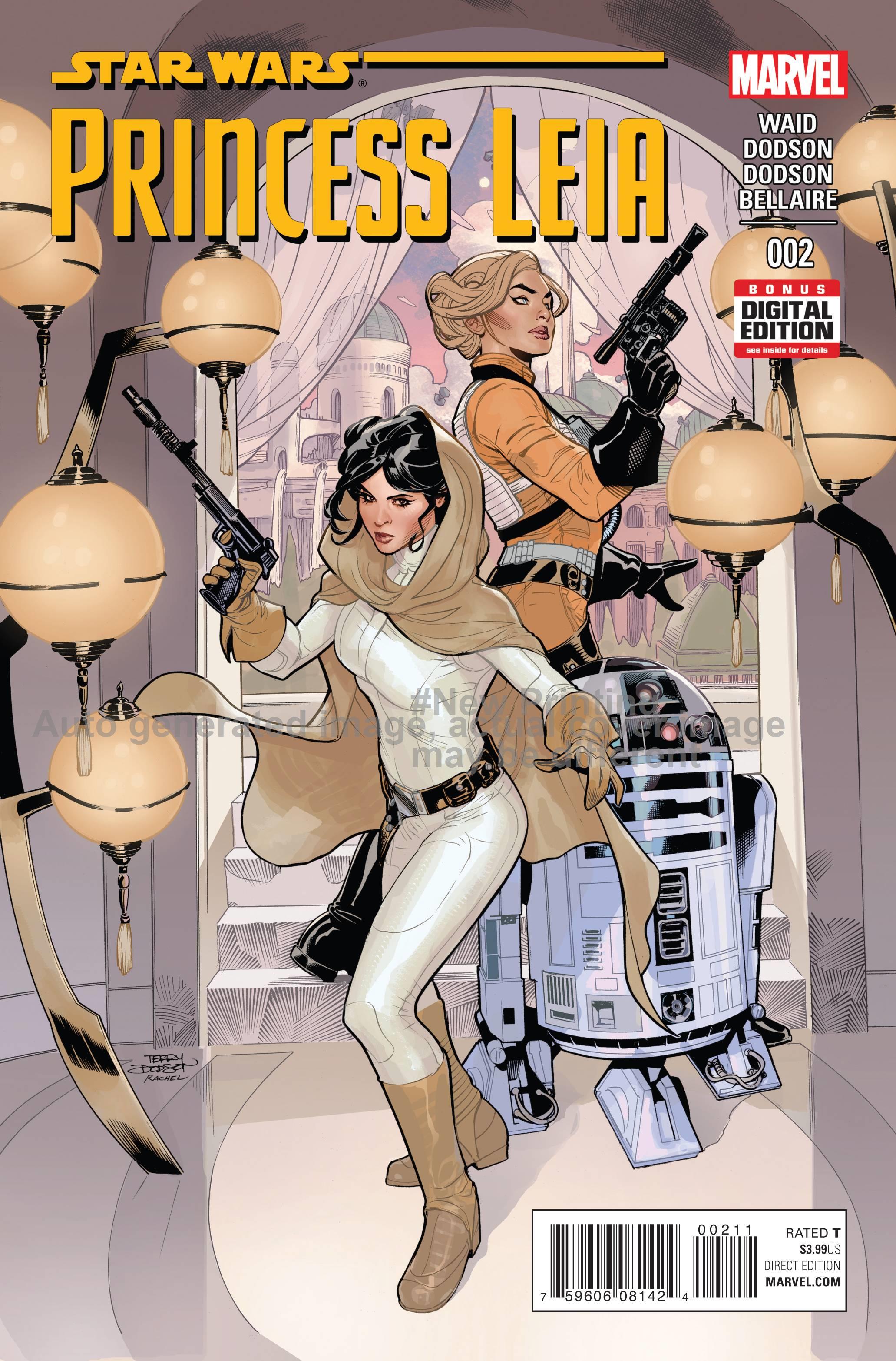 Princess Leia #2 Dodson 2nd Printing Variant