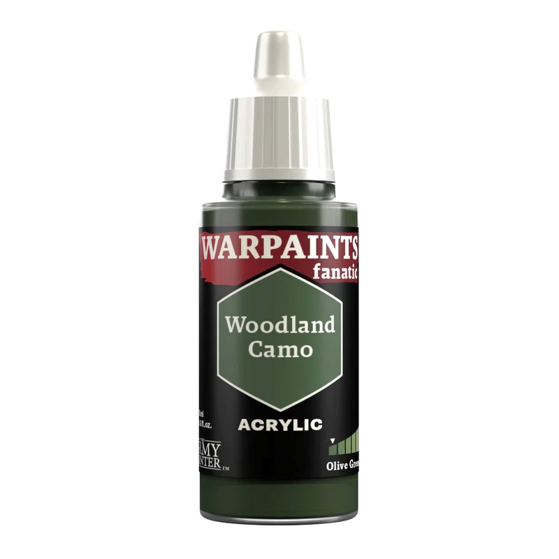 Army Painter Warpaints Fanatic: Woodland Camo 18 Ml