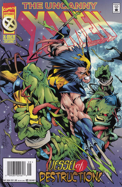 The Uncanny X-Men #324 [Newsstand] - Fine +