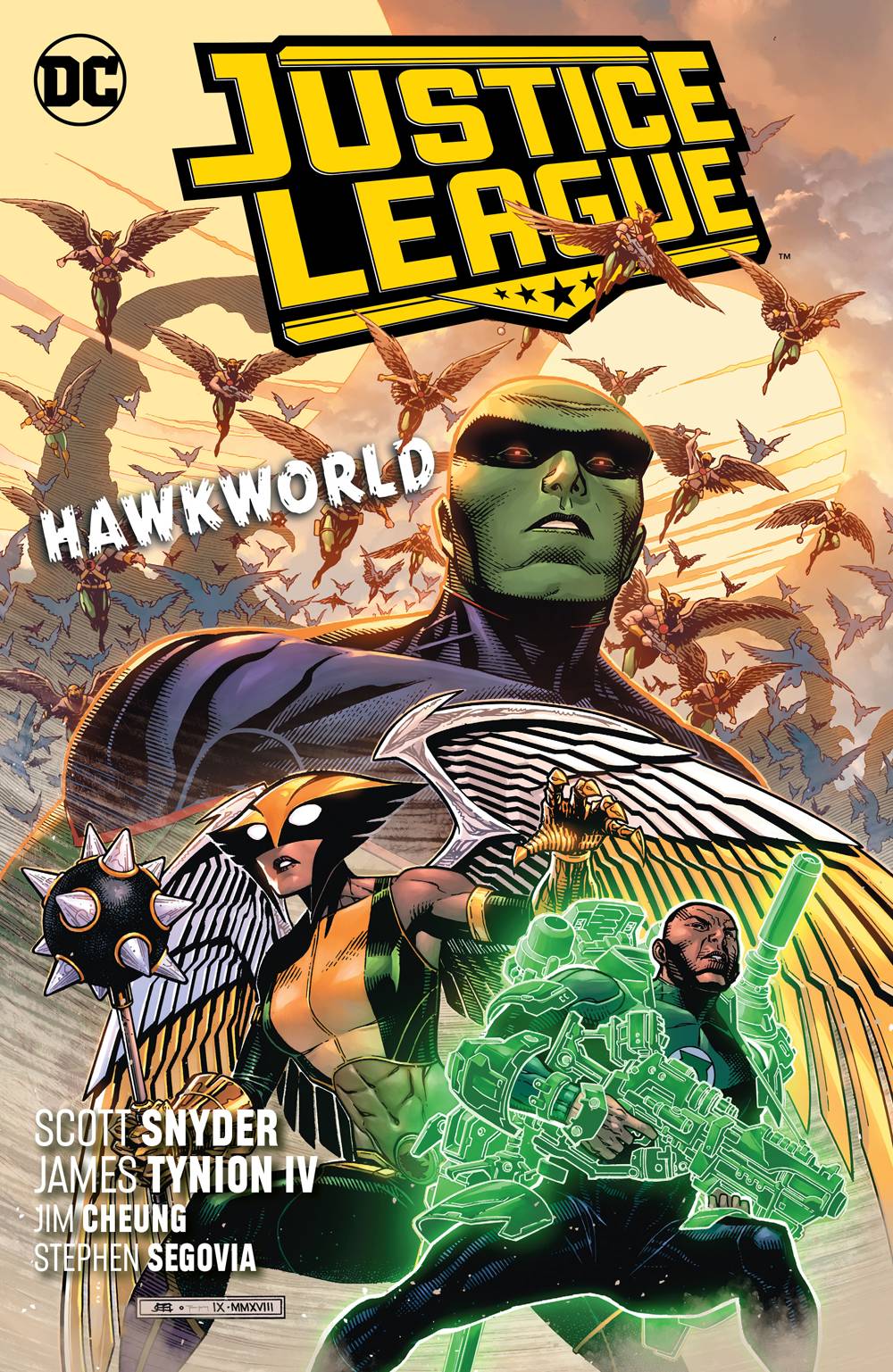Justice League Graphic Novel Volume 3 Hawkworld