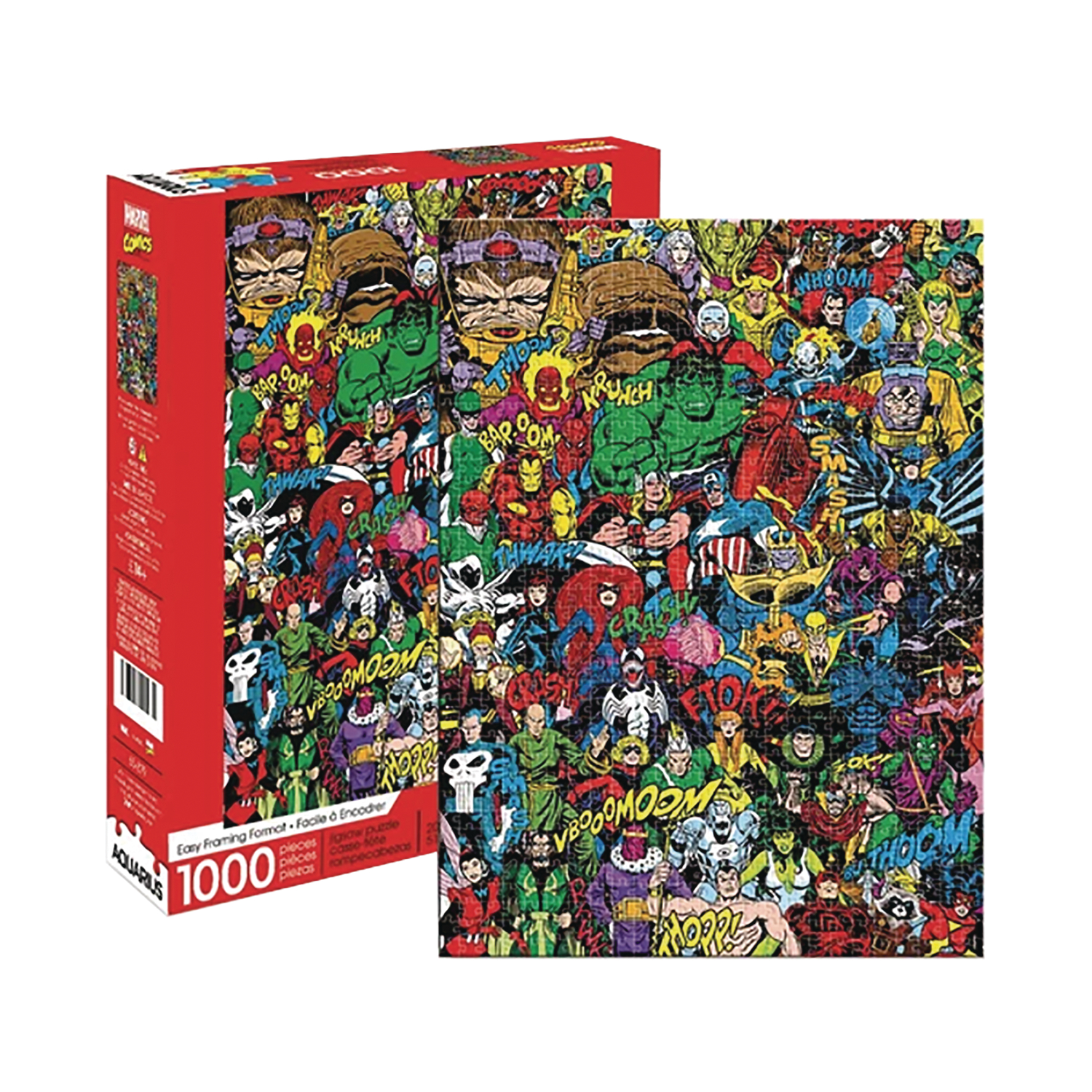 Marvel Retro 1000 Piece Puzzle