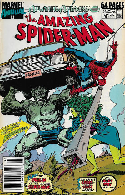 The Amazing Spider-Man Annual #23 [Newsstand]-Fine