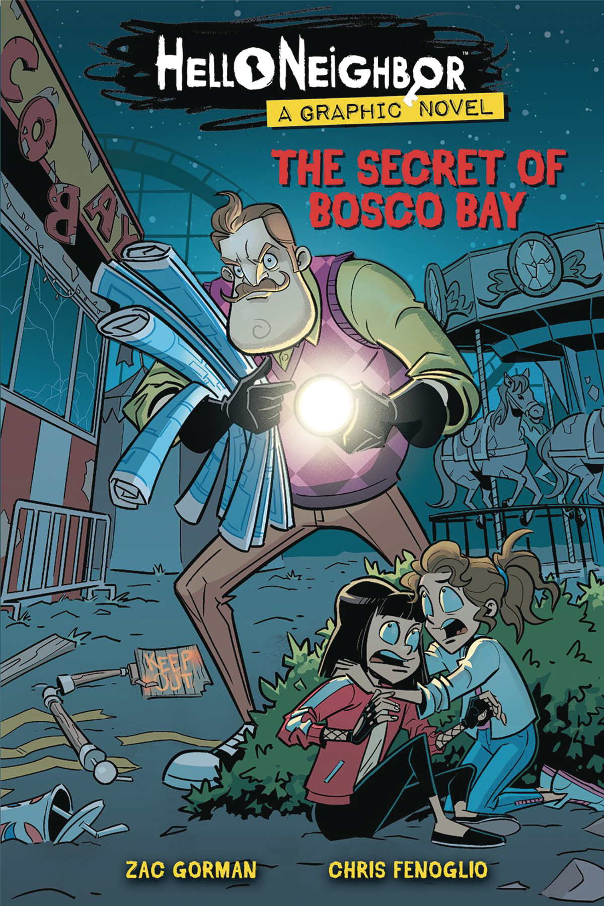 Hello Neighbor Hardcover Graphic Novel Volume 1 Secret of Bosco Bay