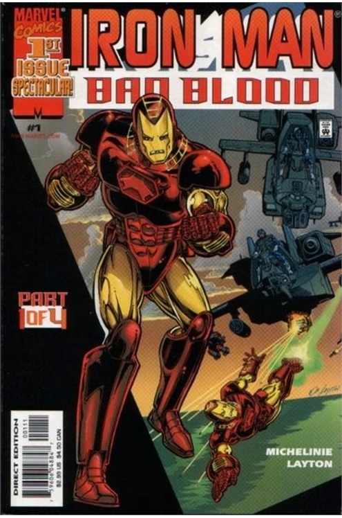 Iron Man: Bad Blood Limited Series Bundle Issues 1-4