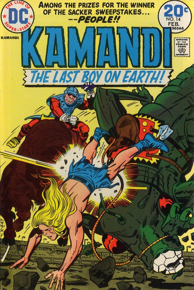 Kamandi, The Last Boy On Earth #14-Very Fine (7.5 – 9)