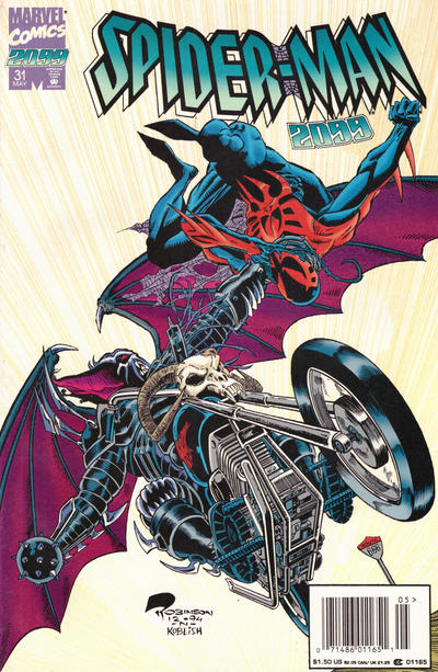 Spider-Man 2099 #31 [Newsstand]-Fine (5.5 – 7)