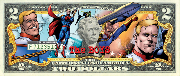 Boys Collected Homelander Two Dollar Bill (Mature)