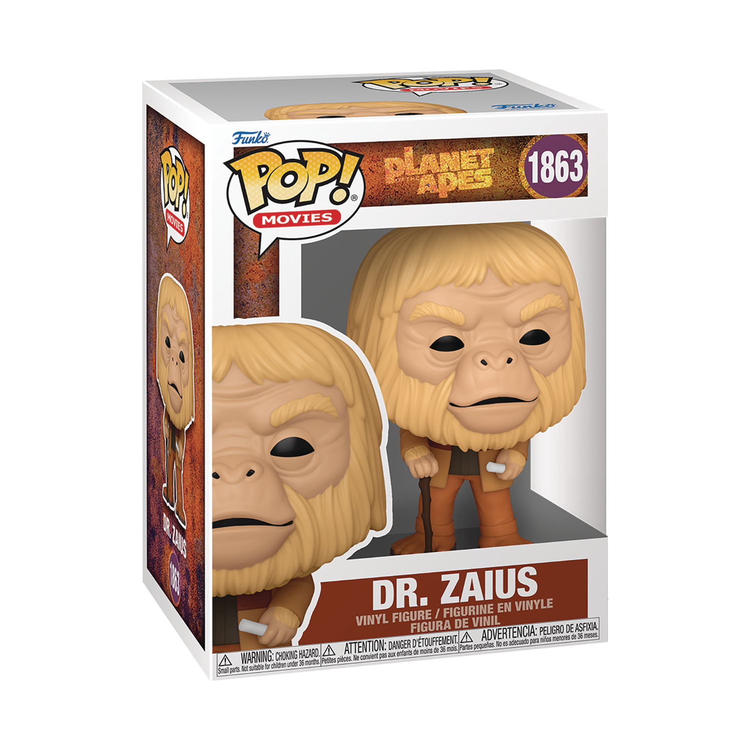 Pop Movies Planet of The Apes S3 Dr Zaius Fig