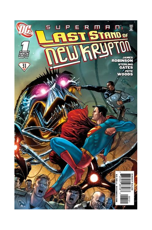 Superman Last Stand of New Krypton #1 Variant Edition