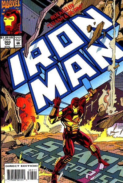 Iron Man #303 [Direct]-Very Fine (7.5 – 9)