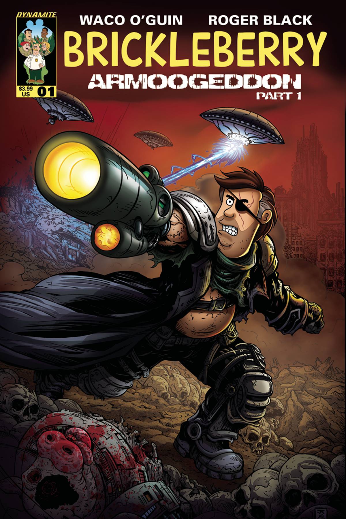 Brickleberry #1 Cover A Rebner