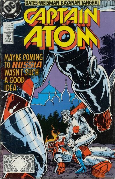 Captain Atom #31 [Direct]-Near Mint (9.2 - 9.8)