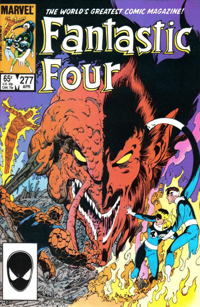 Fantastic Four #277 [Direct]-Fine 