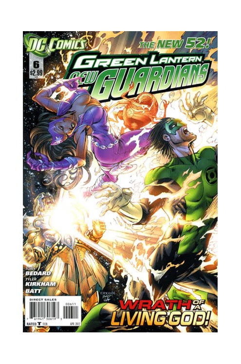 Green Lantern New Guardians #6 (2011)