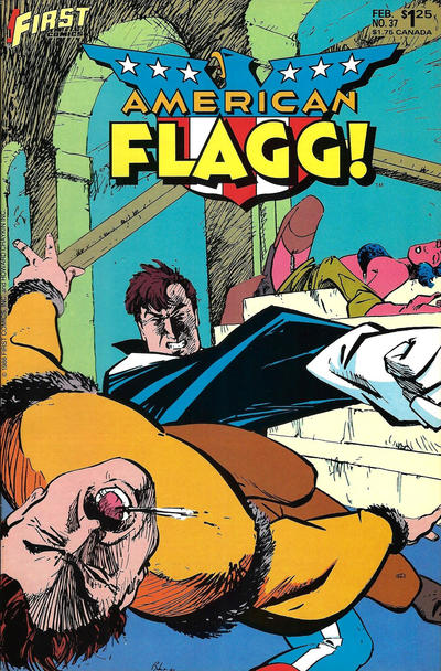 American Flagg! #37-Fine (5.5 – 7) Scarce