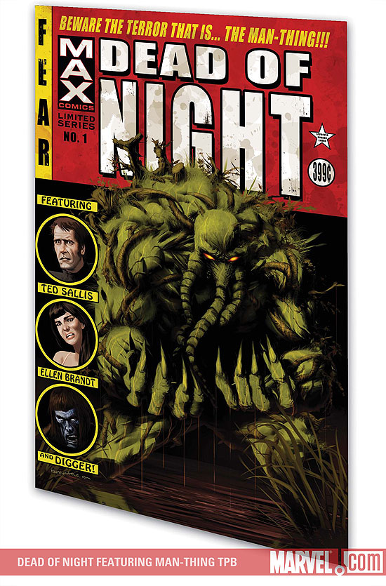 Dead of Night Featuring Man-Thing Graphic Novel