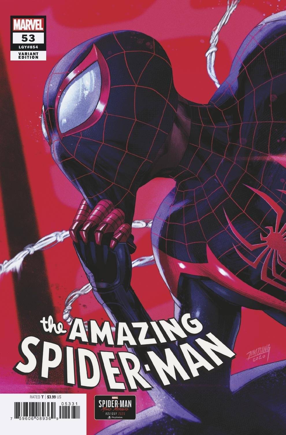 Amazing Spider-Man #53 Tsang Spider-Man Miles Morales Variant La (2018)