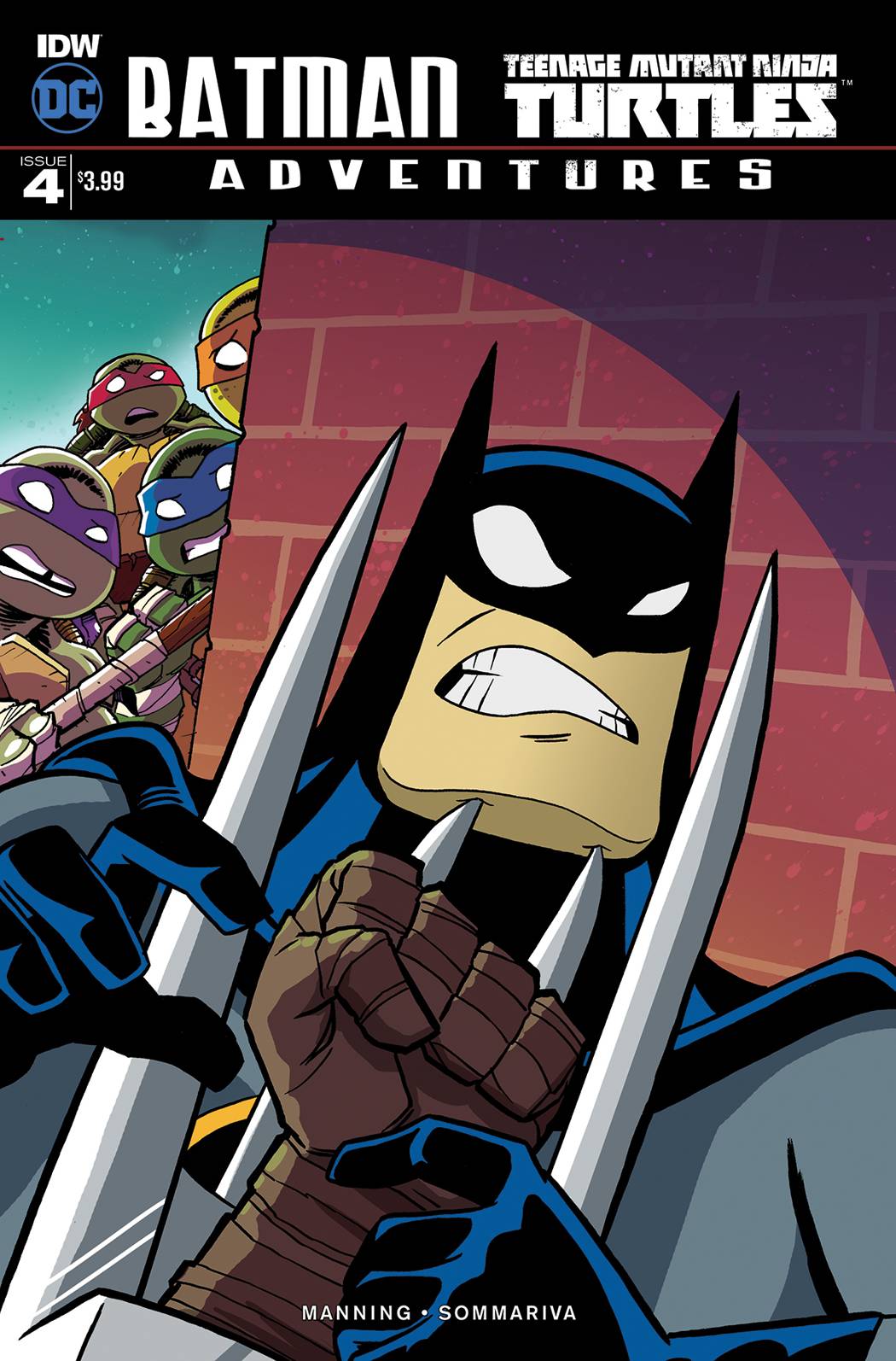Batman Teenage Mutant Ninja Turtles Adventures #4 1 for 10 Incentive