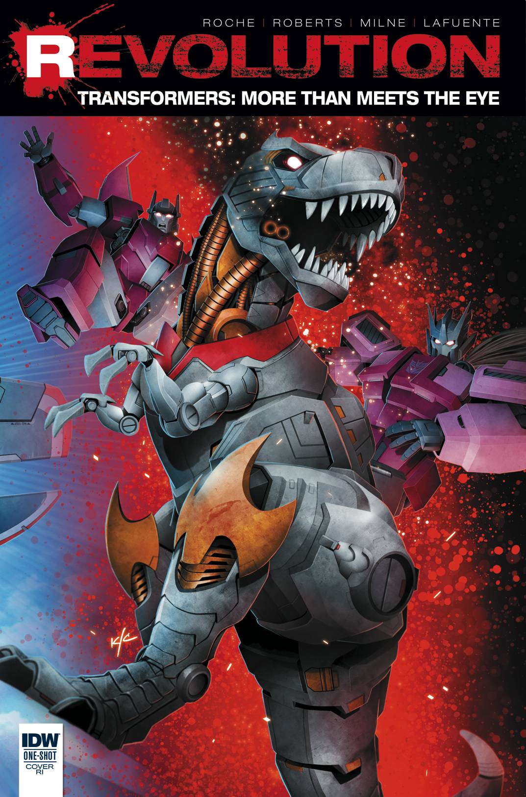 Transformers More Than Meets The Eye Revolution #1 1 for 10 Incentive Variant