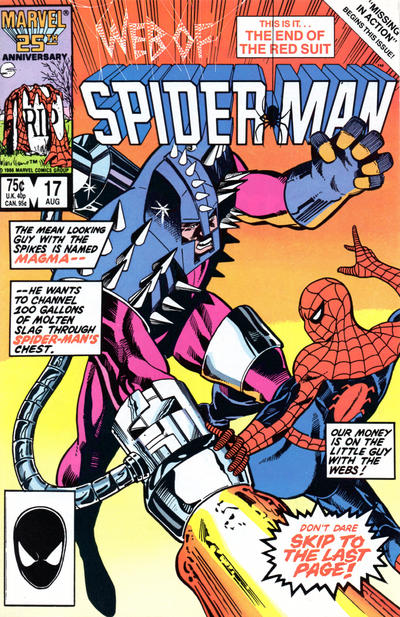 Web of Spider-Man #17 [Direct]-Near Mint (9.2 - 9.8)