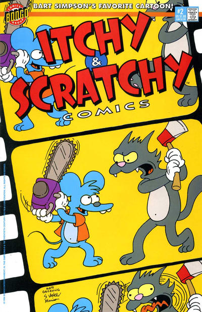 Itchy & Scratchy Comics #2-Very Fine (7.5 – 9)
