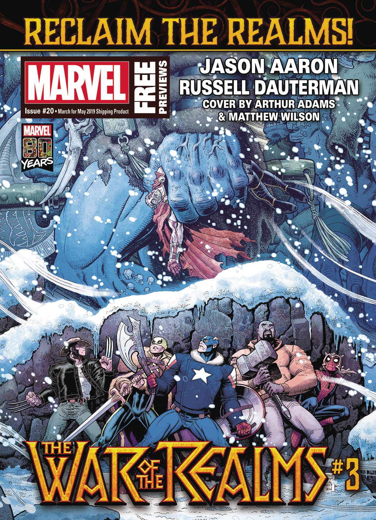 Marvel Previews Volume 4 #22 May 2019 Extras #190