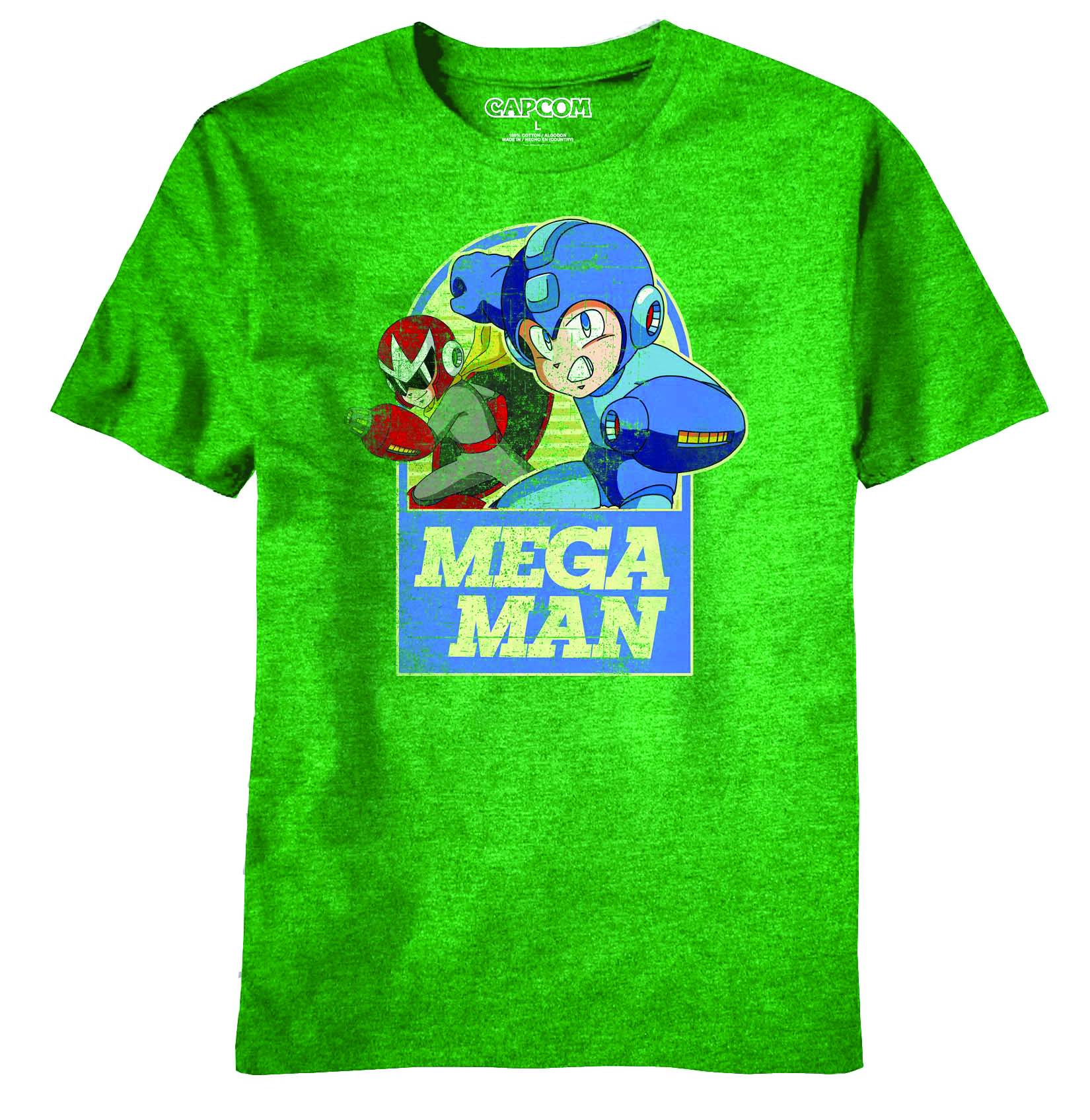 Mega Man Mm Homies Kelly Green Px T-Shirt XL
