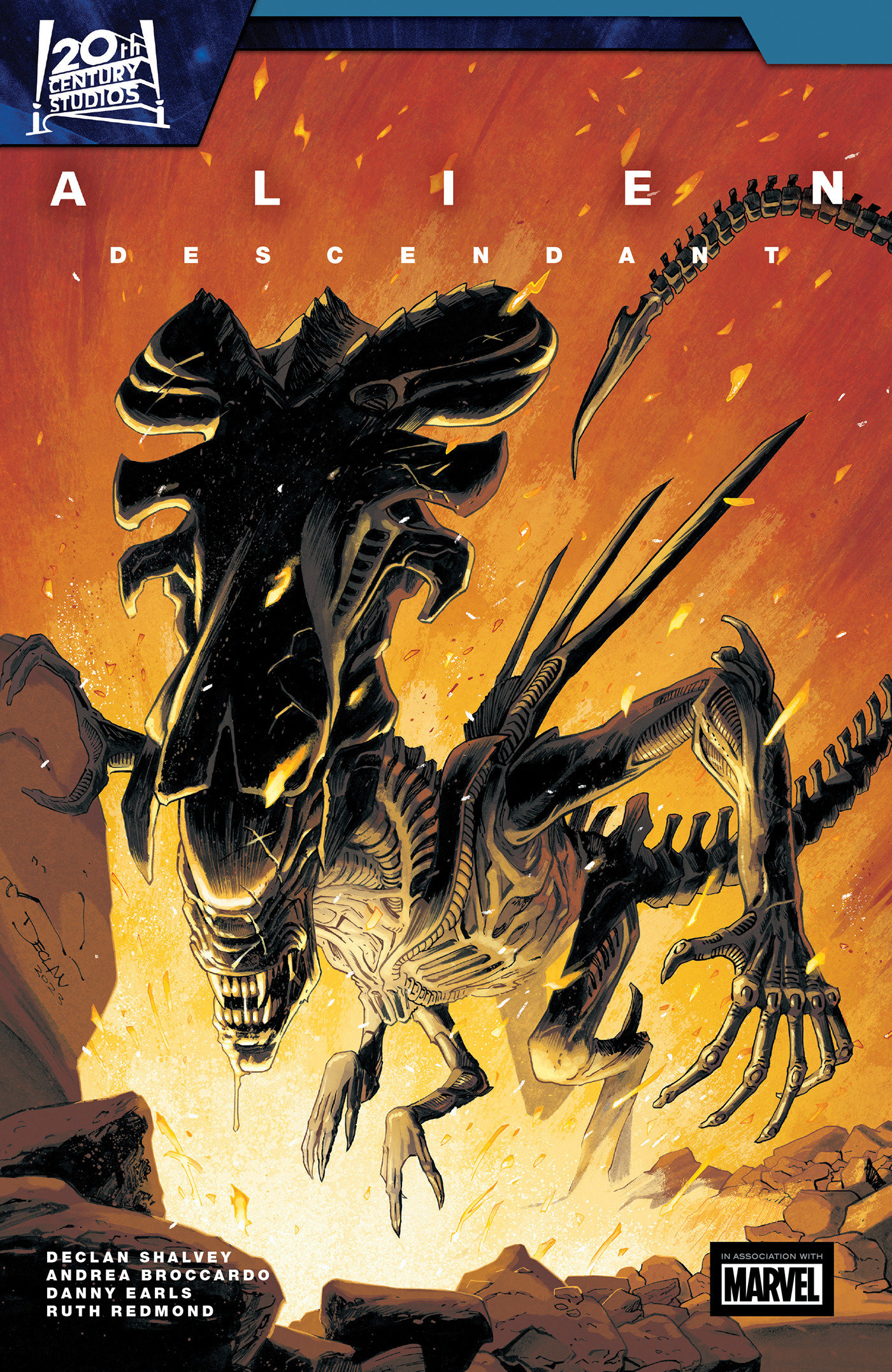 Alien Graphic Novel by Shalvey & Broccardo Volume 2 Descendant