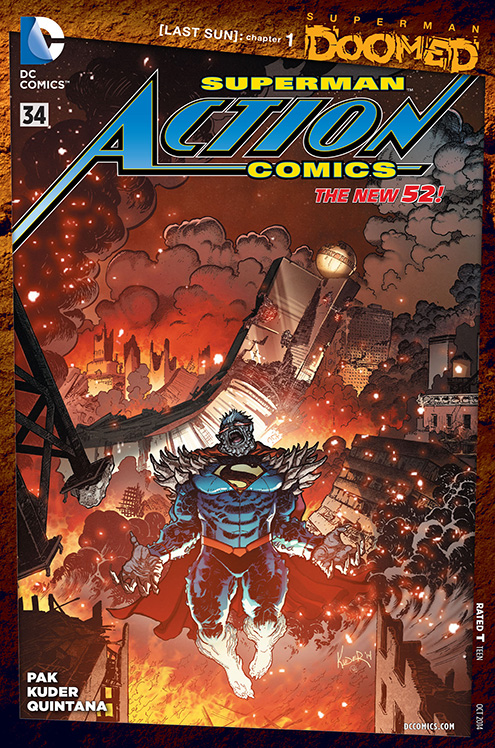 Action Comics #34 (Doomed) (2011)