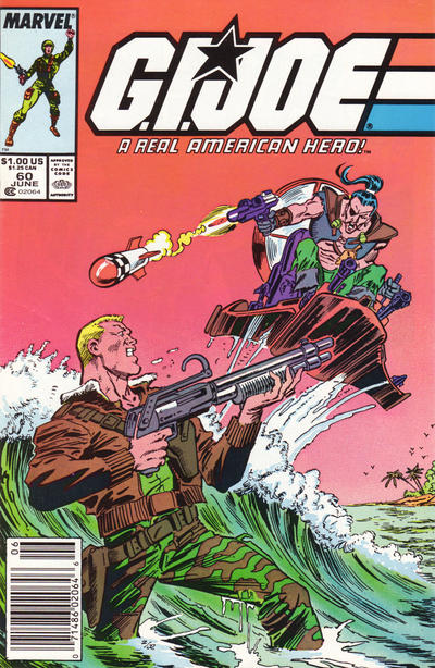 G.I. Joe, A Real American Hero #60 [Newsstand]-Very Good (3.5 – 5)