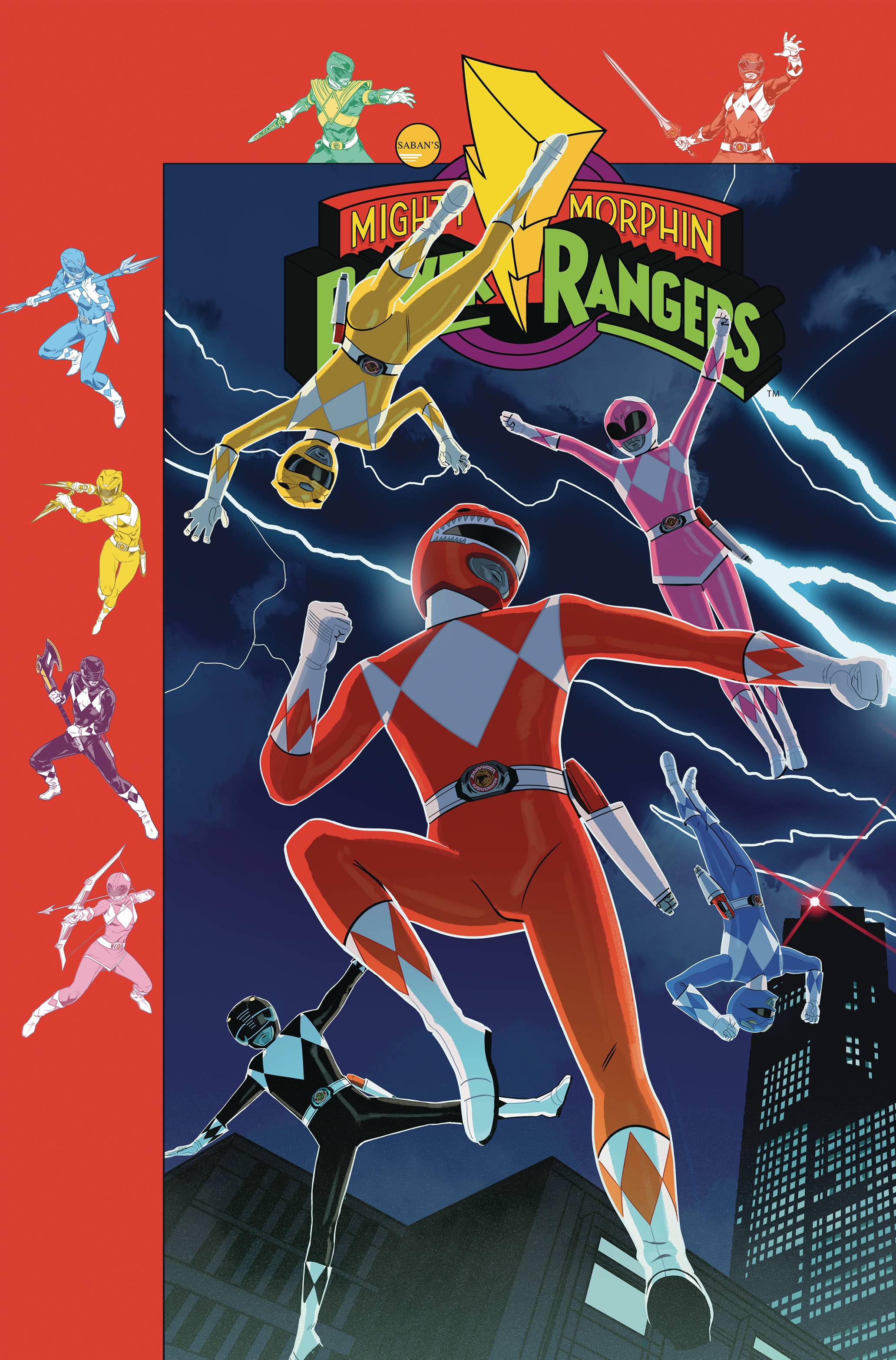 Mighty Morphin Power Rangers #38 Preorder Gibson Variant