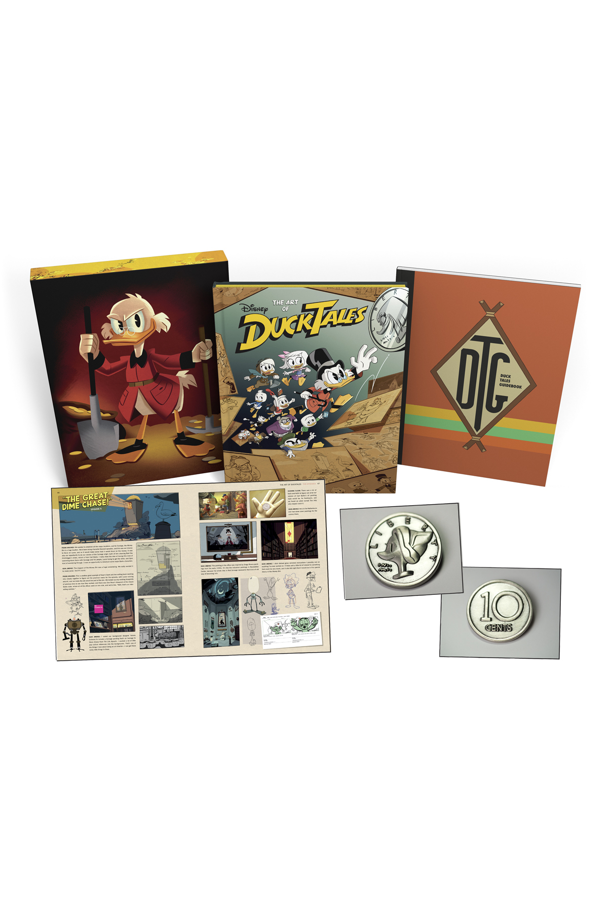 Art of Ducktales Deluxe Edition Hardcover