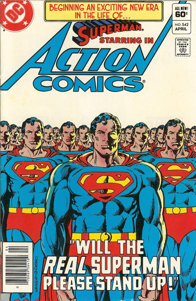 Action Comics #542 [Newsstand]