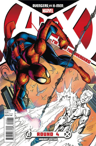 Avengers Vs. X-Men #4 [Team Avengers Variant Cover By Mark Bagley]-Near Mint (9.2 - 9.8)