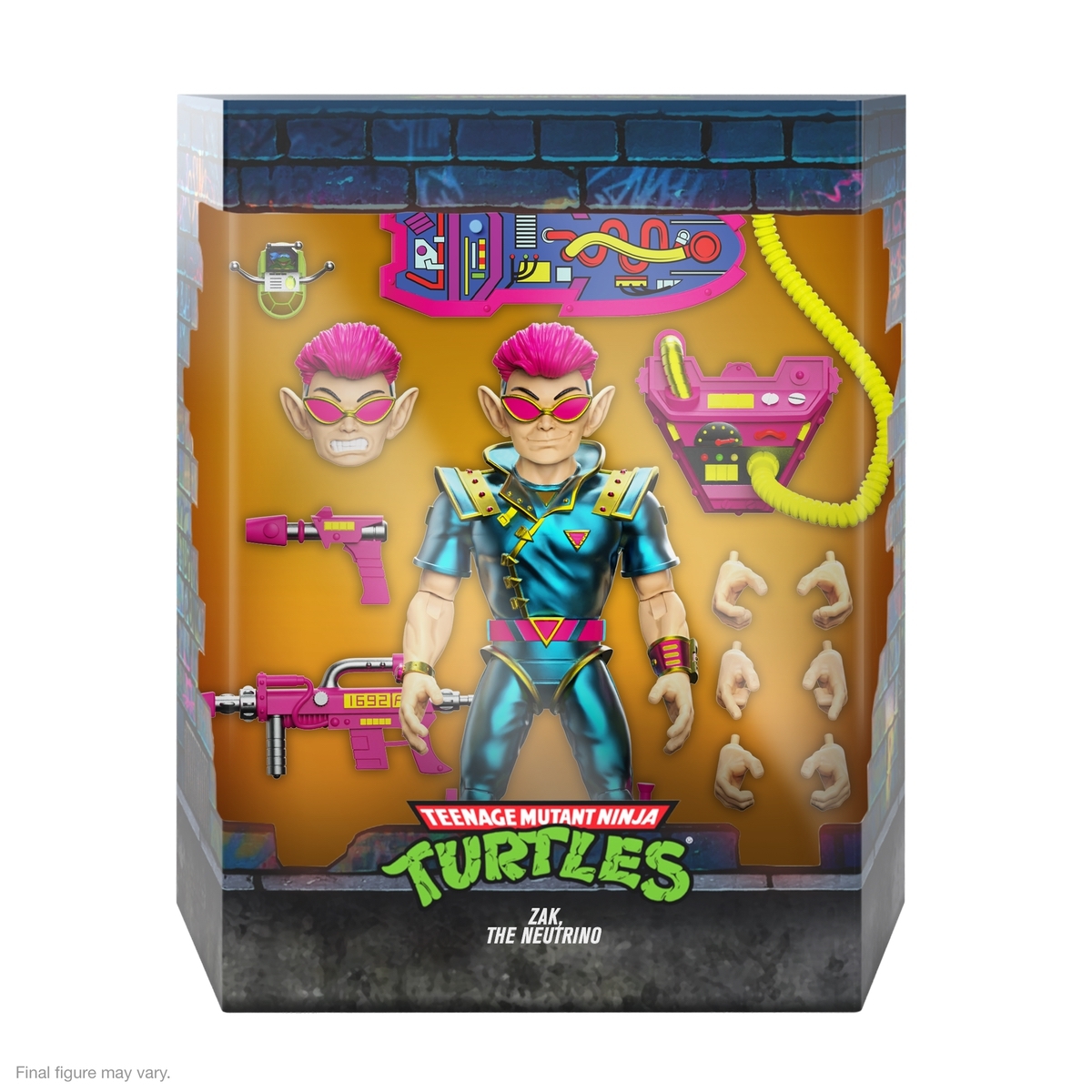 Teenage Mutant Ninja Turtles Ultimates Wave 9 Zak The Neutrino Action Figure