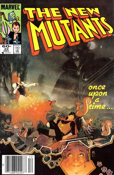 The New Mutants #22 [Newsstand](1983)-Near Mint (9.2 - 9.8)