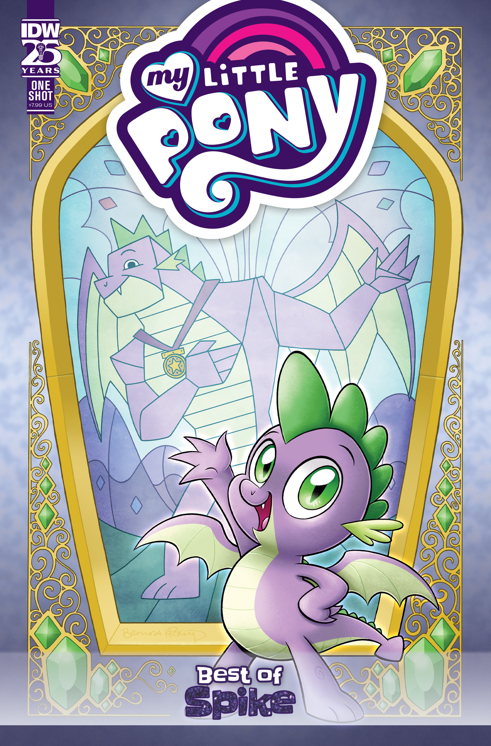 My Little Pony Best of #8 Spike Cover A Hickey