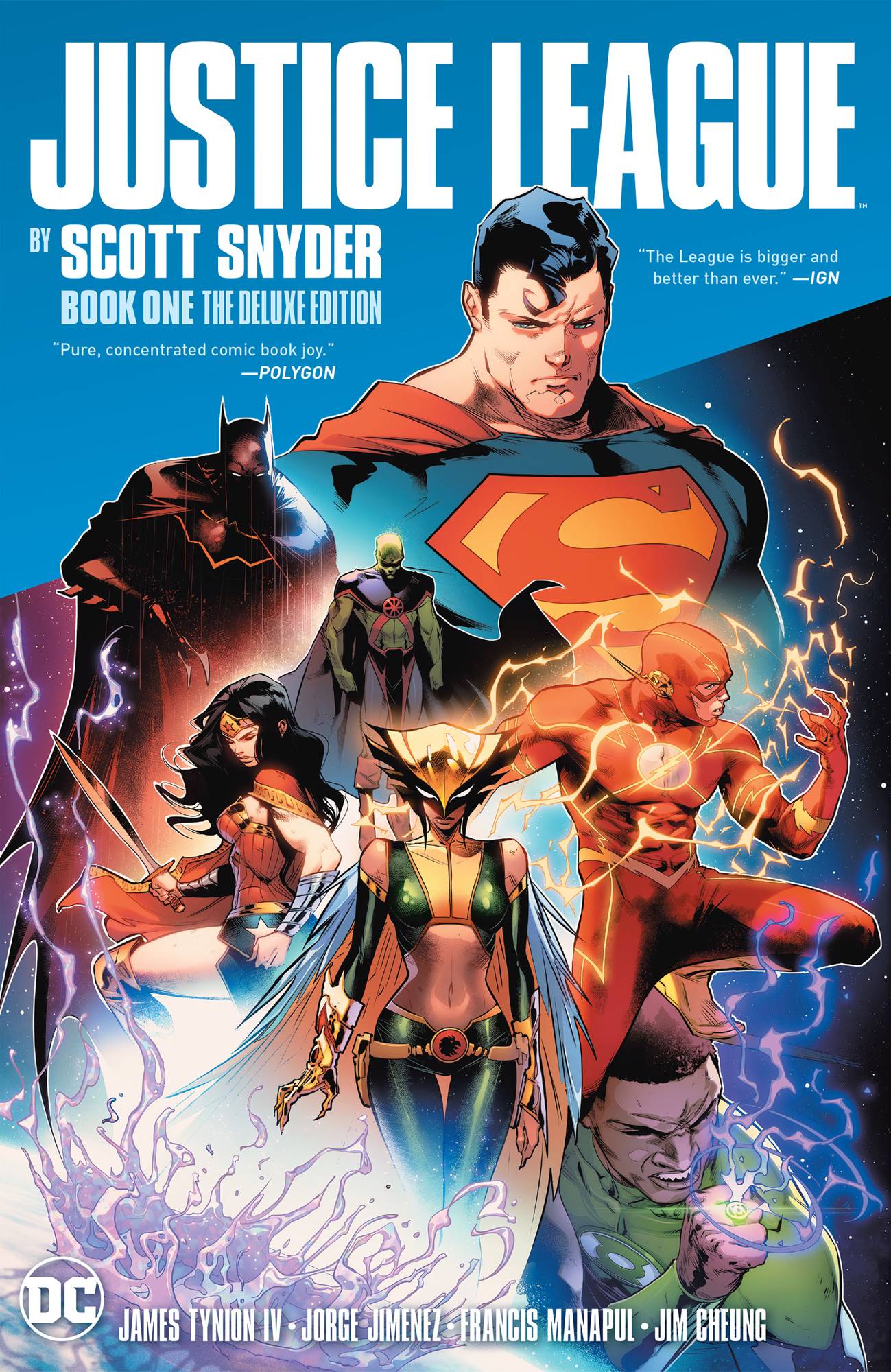 Justice League by Scott Snyder Deluxe Edition Hardcover Book 1