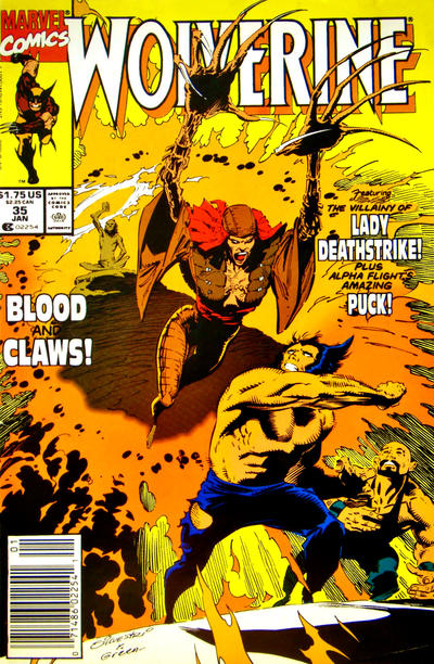 Wolverine #35 [Newsstand] - Fn 6.0