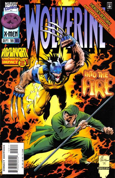 Wolverine #105 [Direct Edition]-Fine (5.5 – 7)