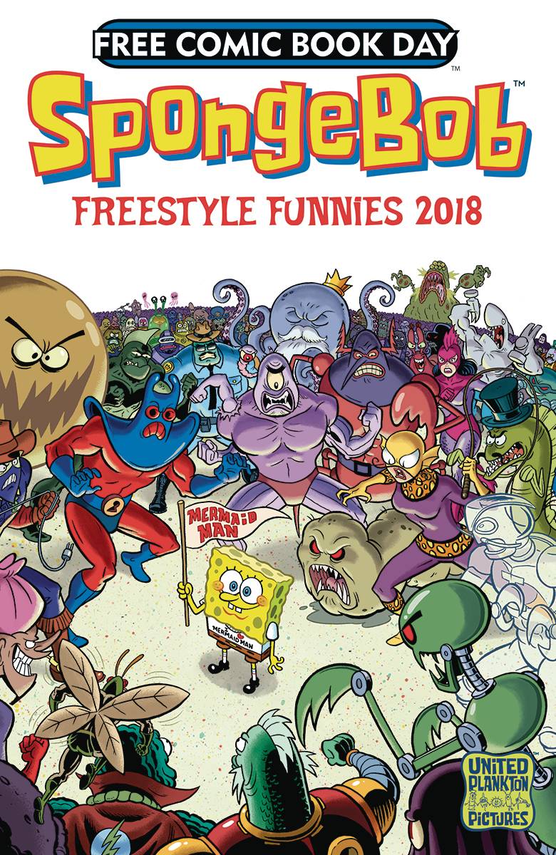 FCBD 2018 Spongebob Freestyle Funnies