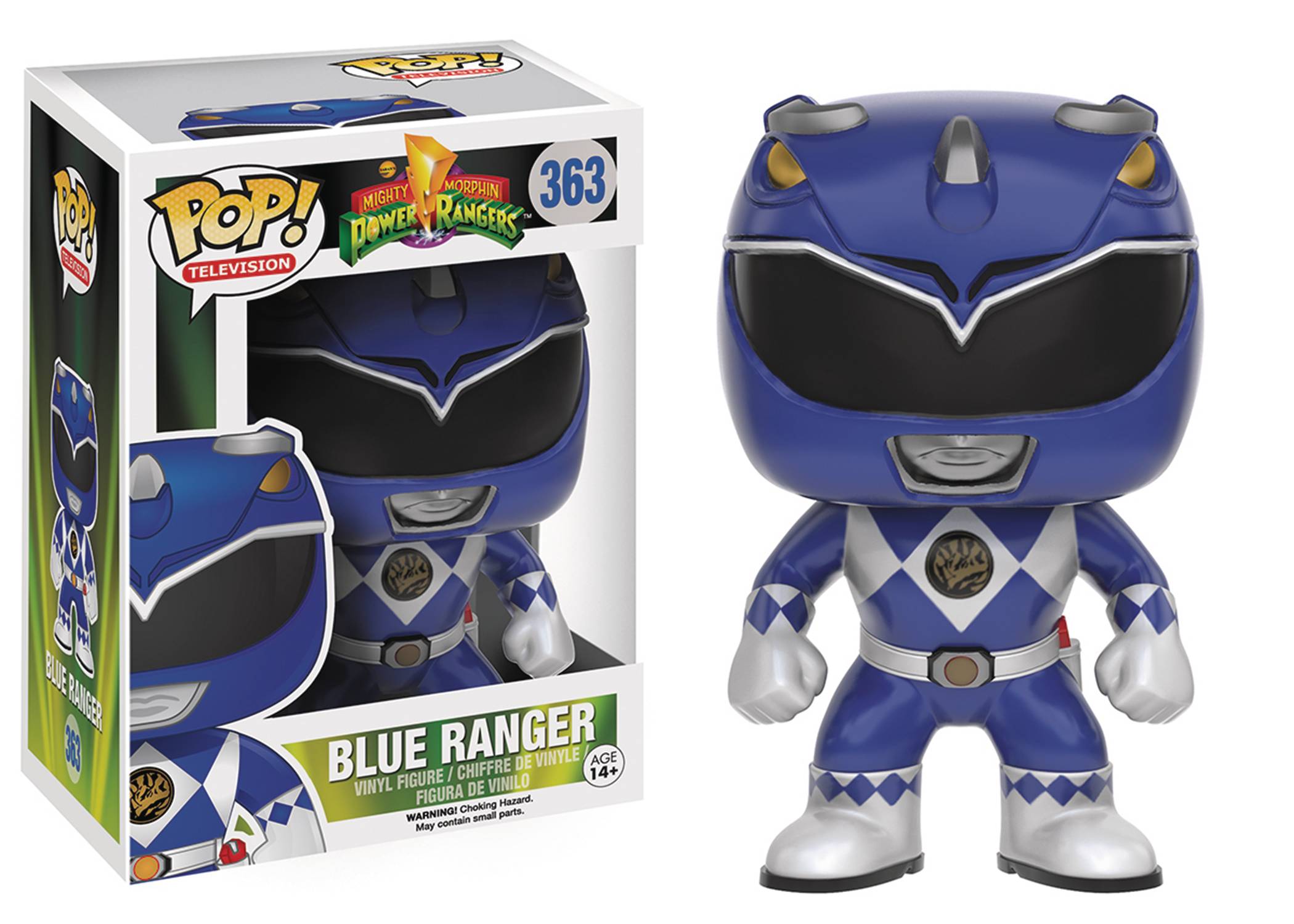 Pop TV Power Rangers Blue Ranger Vinyl Figure