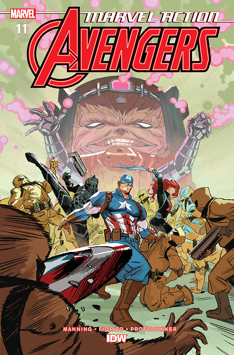 Marvel Action Avengers #11 1 for 10 Incentive Vendrell