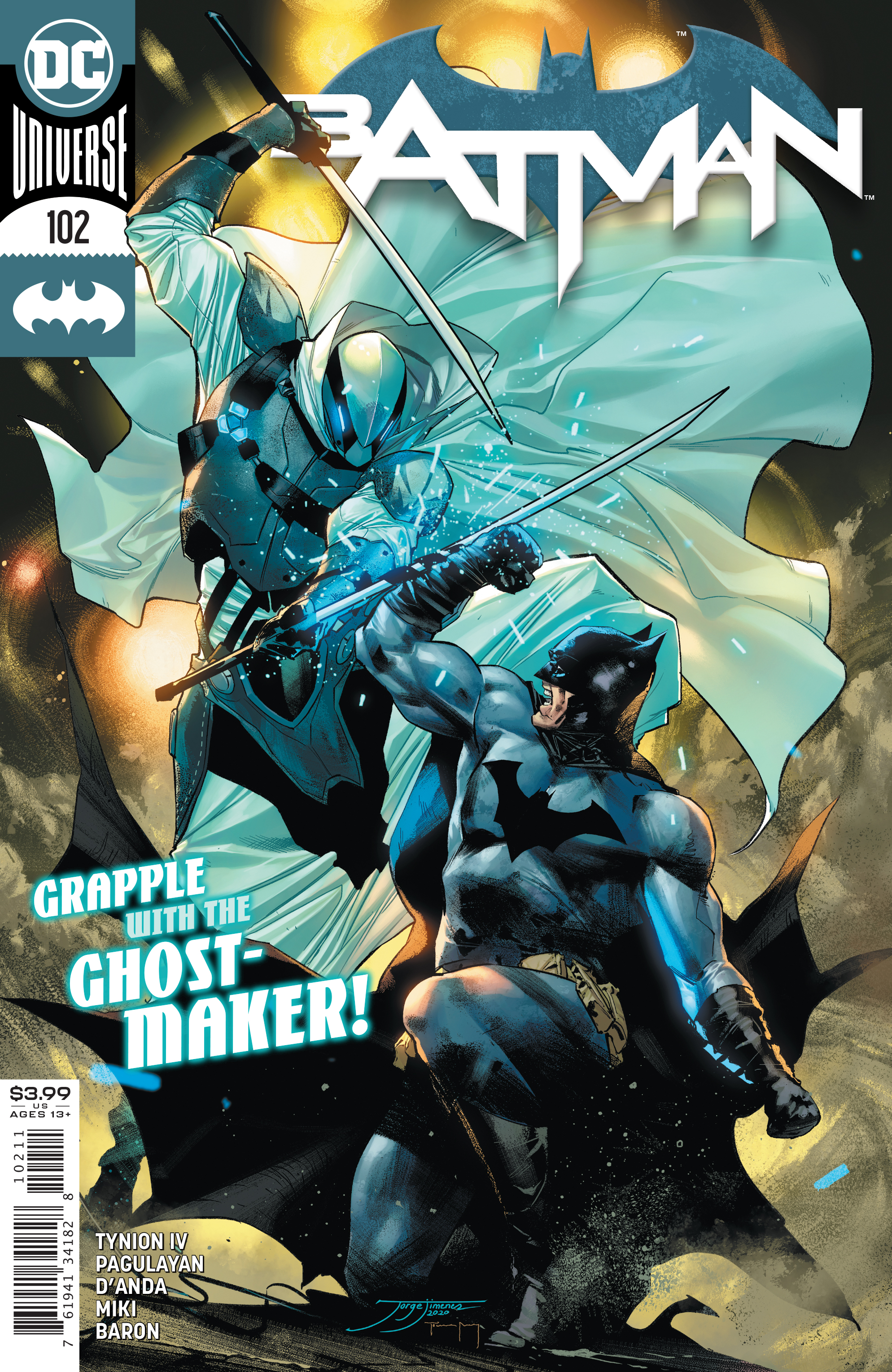 Batman #102 Cover A Jorge Jimenez (2016)