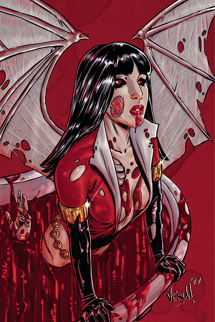 Vampirella Dark Powers #2 1 for 25 Federici Zombie Virgin Incentive